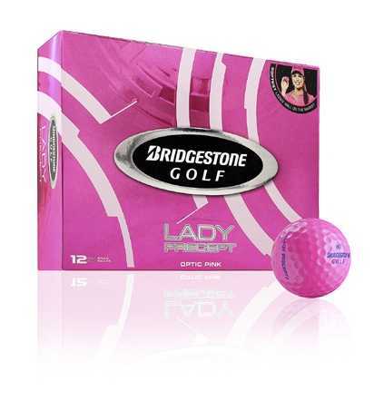 Golf Balls Bridgestone Lady Precept Optic Pink 12 pcs