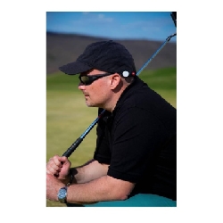 Solglasögon Keps skärm skyddsclip 360 klassisk blå boll