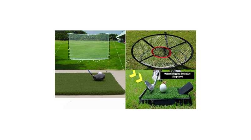 Golf Hemträningspaket Basic Plus Deluxe utomhus