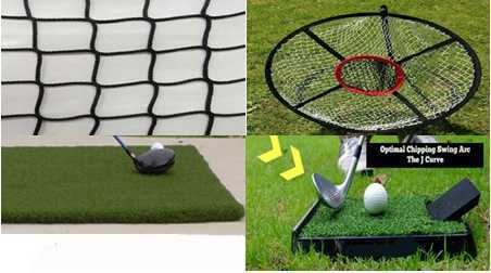 Golf Home Practice Package Basic Plus Deluxe indoors outdoors