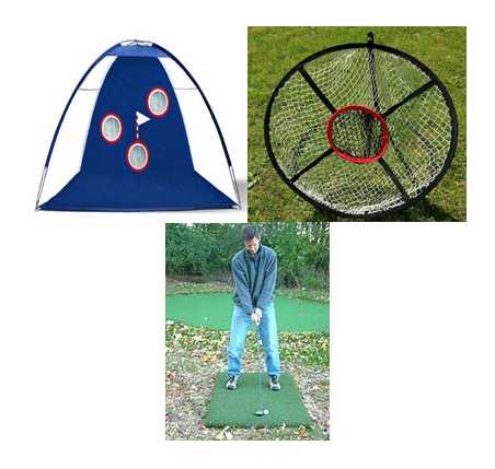Golf Home Practice Package Extra Plus indoor outdoor