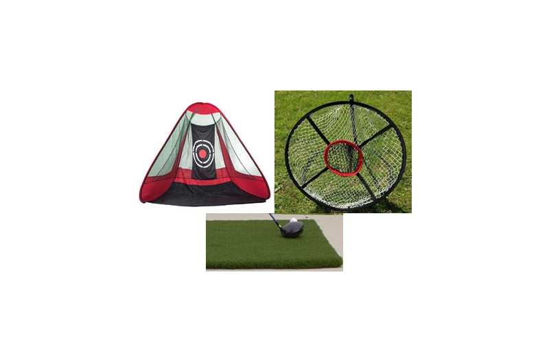 Golf Hemträningspaket Mobilt Extra utomhus inomhus