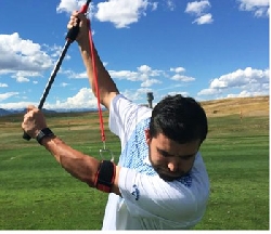 Golf MISIG 3-i-1 Stretching Styrka Svingrörelse