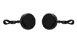 Sun Glasses Eyewear Protection Clip 360 Plain Black