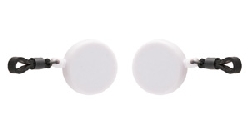 Sun Glasses Eyewear Protection Clip 360 Plain White