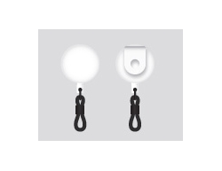 Sun Glasses Eyewear Protection Clip 360 Plain White