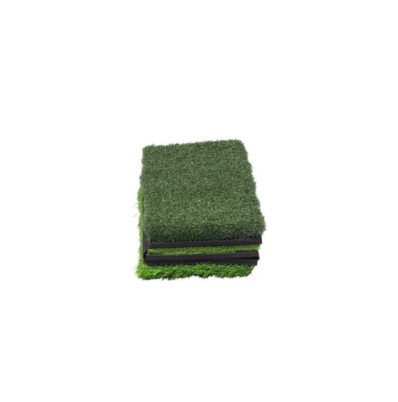 Golf mat 3-i-1 home practice