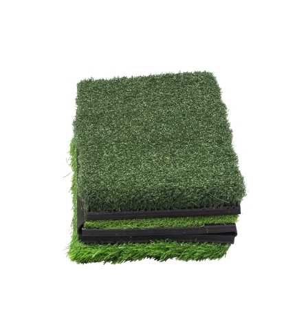 Golf mat 3-i-1 home practice