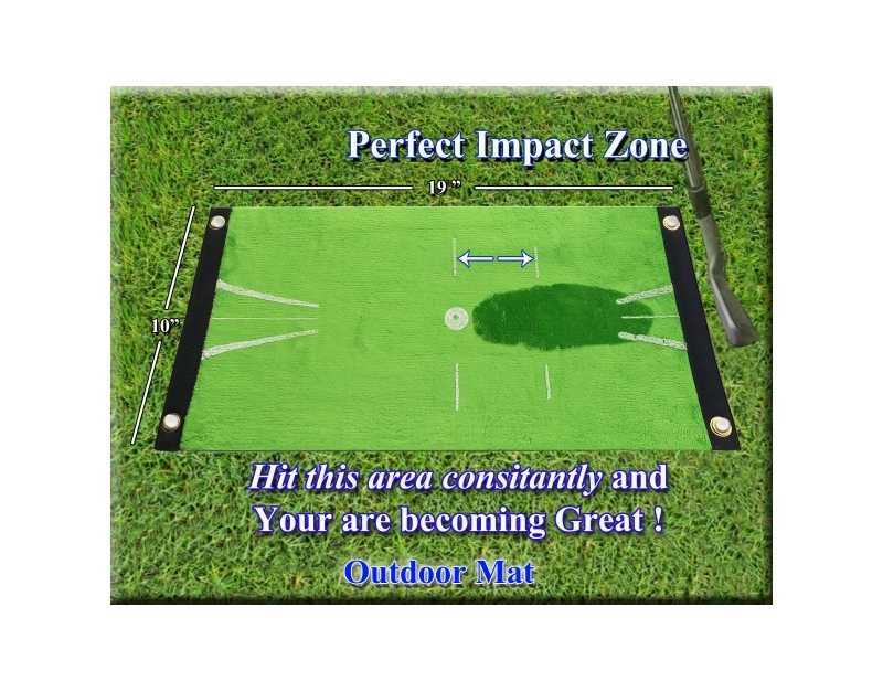 Golfmatta med direkt feedback Acu-Strike utomhus Golfmatta med direkt feedback Acu-Strike utomhus