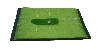Golfmatta med direkt feedback Acu-Strike inomhus