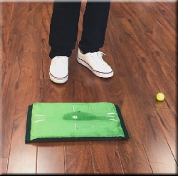 Golfmatta med direkt feedback Acu-Strike inomhus