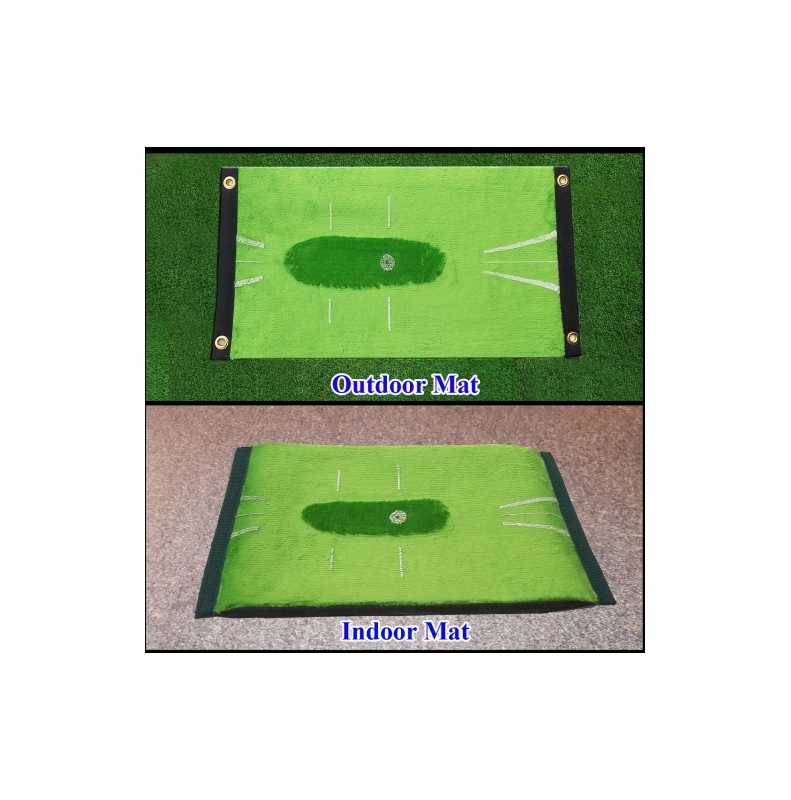Golfmattor med direkt feedback Acu-Strike paket inomhus + utomhus