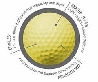 Almost Golf Balls Pro Practice balls Yellow 3-pack
