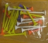 Golf plastpeggar Plus 6-pack