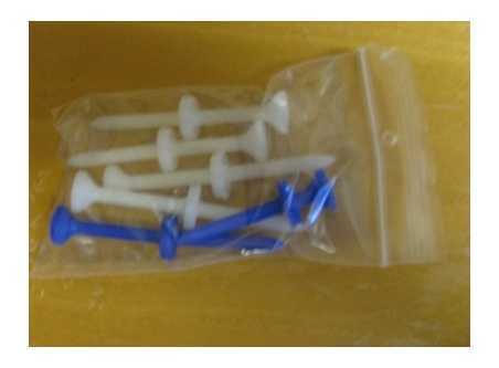 Golf plastpeggar Extra 6-pack